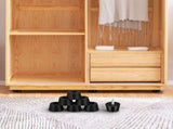 100Pcs Black Rubber Feet for Furniture Cutting Board Anti Skid Shock Absorber Pads V1369-AZ3-W-20084