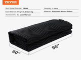 Sound Dampening Blanket, 2438 x 2032 mm Extra Large Studio Grommeted Soundproof Blanket with V952-DCBYT96X80INMZ6ETV0