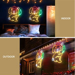 0.48M Christmas Lights Motif 216 LED Rope Light Outdoor Decoration Jingle Jollys XMAS-MOT-D-KOLA-MC