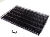 YES4PETS 48' Collapsible Metal Dog Cat Crate Cat Rabbit Puppy Cage With Tray V278-CR48