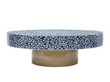BLUESY MOTHER OF PEARL HAND MADE COFFEE TABLE V742-FEH7
