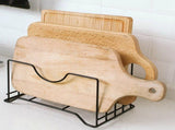 Pot Lid Rack Iron Kitchen Cutting Board Storage Rack Multifunctional Dish Plate Storage Rack V1294-YM0901-3118240149011