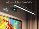 Wireless Picture Lights for Wall, Battery Operated Wall Light for Painting Rechargeable CCT V1171-CB-BOM000967