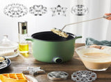 Rosette Irons Set with Handle Cooking Stamp Maker Kit Cookie Cutter Aluminum Alloy Waffle V1369-AZ3-W-11445
