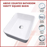 Above Counter Bathroom Vanity Square Basin V63-785005