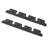 2 Pairs Stove Counter Gap Covers Black Color 35x10CM Adjustable Stove Gap Guard for Kitchen V1294-YM0901-3118240253711