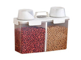 Large Airtight Rice Container 10.83 Inches Food Storage Cereal Bin With Measuring Cup Flour Grain V1369-AZ3-W-10231