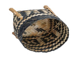 Handwoven Basket Northern Europe Style Bamboo Weaving Plant Basket for Home Decoration V1294-YM0523-3111210387011