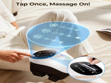 Cordless 360&deg Knee Massager 3 Intensity Levels, Comfortable Wrap Design for Athletes, Seniors & V1107-KNEE MASSAGER