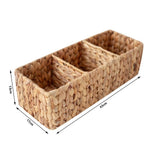1X Storage Basket Natural Woven Water Hyacinth Bathroom Toliet Roll Holder Storage Organizer Basket V1369-AZ3-W-17634
