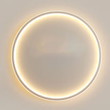 Round Ceiling Light Thin Flat Modern Flush Mount Lighting Fixture for Bedroom 100265V Warm Light V1294-YM0901-3119240077611
