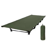 Portable Camping Cot Compact Folding Bed Green V728-LP1005008255703596