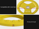 Everfit Weight Plates Olympic 20kg Dumbbell Barbell Plate Weight Lifting Home Gym Yellow FIT-K-DB-PL-20KG-YE