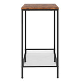 Levede Industrial Side Table 2-Tier Shelf End Table NI1065-BR-AU