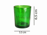 40 Bulk Pack Green Glass Votive Candle Holders Table Centreoieces Xmas Wedding Anniversary Event V382-GREENCHX40