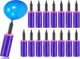 16 Pcs Handheld Balloon Air Pump Air Pump for Balloons, 2 Way Dual Action Manual Balloon V1258-DP02-C-2755