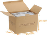 4 Layers Stackable Clear Storage Box/Organizer for Holding 80 Spools Home Embroidery & Sewing Thread V1258-DP02-C-1443