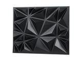3D Panels, 33-Pack 30 x 30 cm PVC Modern Art Minimalist Diamond Tiles, 2.97 m Coverage Accent V952-PVC3DQBXDYSJ6XSHBV0