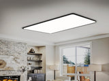 EMITTO 3-Colour Ultra-Thin 5CM LED Ceiling 90W Black LI0374-90W-BK