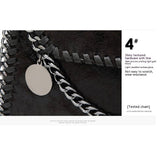 Crossbody Bags for Women Designer Handbags for Women Black Clutch Chain Crossbody Purse Women's V1192-AZ-W-9770