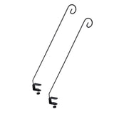 2pcs Extended Fence Deck Hook Rail Hook Heavy Duty Bird Feeder Hook Adjustable for Bird Feeders V1294-YM0901-3111240225711