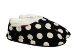 ARCHLINE Orthotic Slippers CLOSED Arch Scuffs Pain Moccasins Relief - EUR 39 V563-AS301-BKWH-39