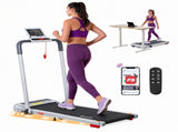 Everfit 3 in1 Treadmill Electric Walking Pad with Incline Foldable for Home Gym Silver TMILL-400H-INC-SI