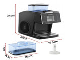 Devanti 20kg/24hr Ice Maker Snowflake Shaved Ice Slushie Maker Black IM-ZB-FLA-20-BK