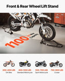 VEVOR Motorcycle Front & Rear Stand Lift 1100 lbs Spoolift Paddock Swingarm Arm V952-YBSJZJHSTZ11E5RPUV0