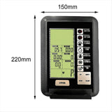 Exercise Bike Monitor Air Bike Computer Bicycle Speedometer Odometer for Exercise Data Trainer V1370-AZ4-13553