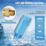 Spin Down Filter, 40 Micron Whole House Sediment Filter for Well Water, 3/4" G-M 1" G-M, 4 T/H V952-SDCXQZSGLQFCTOJRXV0