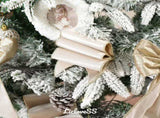 Champagne Velvet Wired Ribbon with Glitter Back 4 Inch Ivory and Gold Wired Ribbon for V1188-WSZ-A-2344