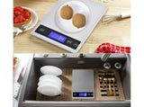 Kitchen Scale Durable Lightweight Electronic Scale Stainless Steel Fast Digital Weight Measure Tool V1263-JX-2445