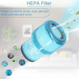 3-Pack Blue HEPA Post-Filter for Dyson V11/V15, Compatible with Dyson V15 V1237-ZY-506-0118