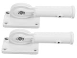 SWETRACE 2Pcs Adjustable Flag Pole Clamp for Truck and Outdoor Use 15x7cm V1189-LWWAL-20260327-03676