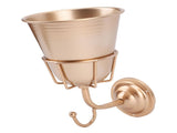 Wall Vessel Stainless Steel Vintage Wall Mounted Vase Hanging Organizer for Artificial Plants Home V1294-YM0901-3115250021111