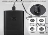 Portable Electric Coffee Grinder - USB Rechargeable, Adjustable Grind, 1300mAh Battery V1263-JX-4447