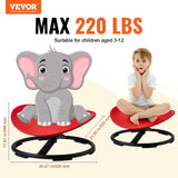 VEVOR Autistic Kids Spinning Chair 220 lbs Non Slip Sensory Swivel Chair Red V952-ETZYYXHS100KRKG1WV0