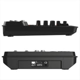 4 Channel Audio Mixer 48V Phantom Power USB Studio Sound Mixers Bluetooth DJ Console Mixing for V1366-AZ2-W-22067