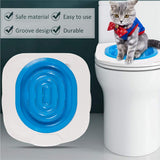 Cat Toilet Training Kit, Universal Reusable Cat Toilet Trainer, Cat Toilet Training System, Train V1192-AZ-W-12063