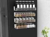 Magnetic Spice Rack for Refrigerator, Metal Strong Magnet Shelf, Space Saving Spice Organizer, Home V1189-WXFWAL-20260319-00652