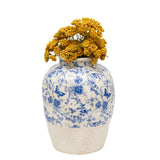 Glazed Stoneware Look Vase 43cm V637-88754VSE