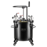 Spray Paint Pressure Pot Tank 20L/5gal with Casters Leak Repair Sealant V952-PQYLGSDXAX20AT509V0