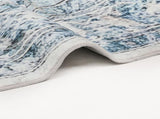 Marlow Floor Rug Vintage Polyester Washable Area Rugs FR2038-200X300-BL-AU