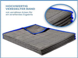 4X Professional Microfiber Glass Cloths 400Gsm - Streak-Free Cleaning Of Windows, Glasses V1188-MS-227-0880