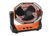 Camping Fan with Light Portable Collapsible 8000 MAh USB Rechargeable Battery Powered Tent Fan for V1294-YM0901-3113240120711