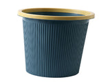 Trash Bin Plastic Exquisite Modern Garbage Container Can for Bathroom Kitchen Living Room Large Dark V1294-YM0710-3117230371812