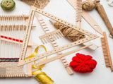2 Sets Weaving Loom Crafting Weaving Triangle Weaving Handcraft Weave Board Weaving Tool V1366-AZ2-W-13615