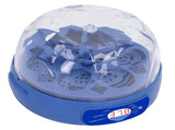 Egg Incubator 6 Eggs 15W Blue with Automatic Turner Egg Candler Display Temperature Control Poultry V1294-YM0901-3111230303811