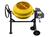 Kartrite Portable 140L Concrete Cement Mixer Sand Gravel Dual Mix Blades & Tipper Lock 550W Hea PCM-500-140
